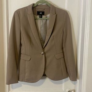 Tan Blazer worn once